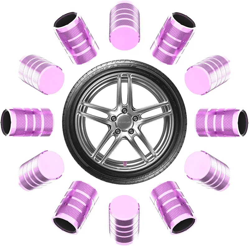 BFXM 12Pcs Car Tire Valve Stem Caps