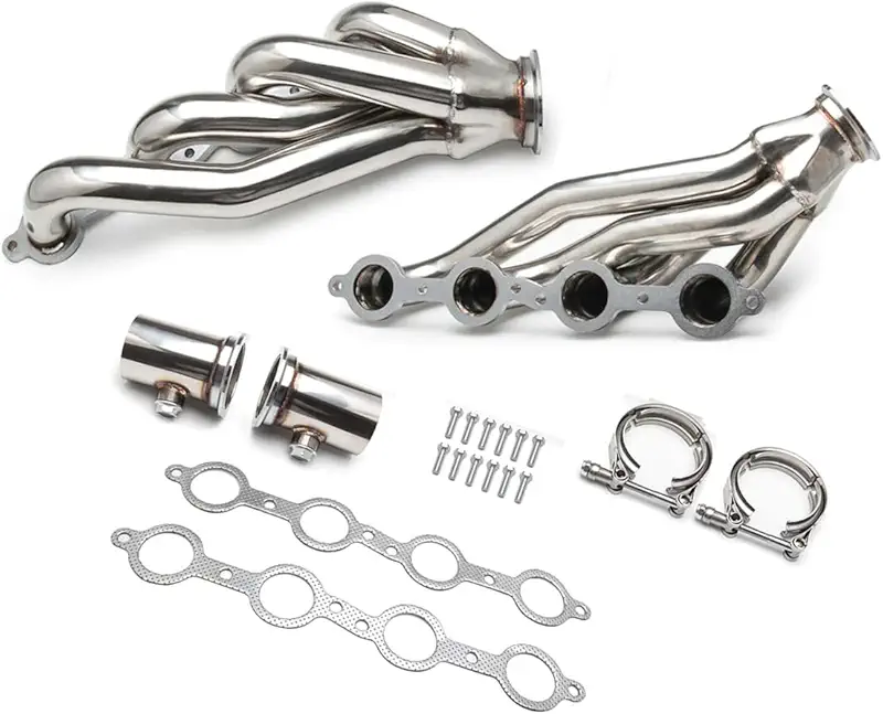 LS swap Exhaust Headers shorty for LS1 LS2 LS6 LS7 C10 K10 C1500 K1500 Suburban Camaro Firebird Chevelle El Camino Impala Nova 4.8 5.3 5.7 6.2L