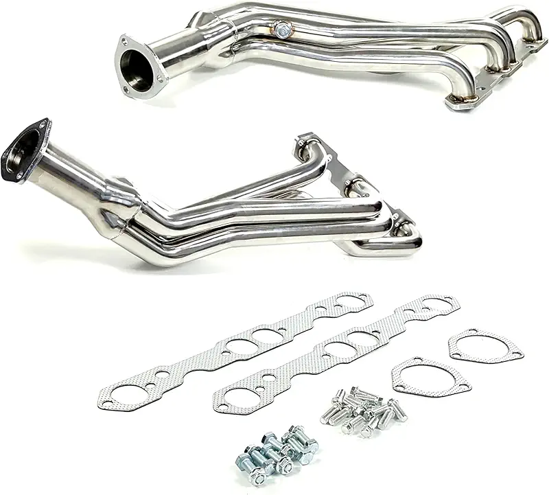 Longtube Exhaust Headers 1-5/8 for Chevy GMC 1988-1999 C1500 C2500 K1500 K2500 SBC 305 350 5.0L 5.7L V8 2WD & 4WD