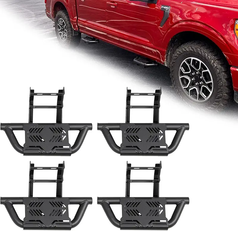 4PCS Running Boards Fit for Dodge RAM 1500 Crew CAB 2019-2026 EZ Side Steps Accessories