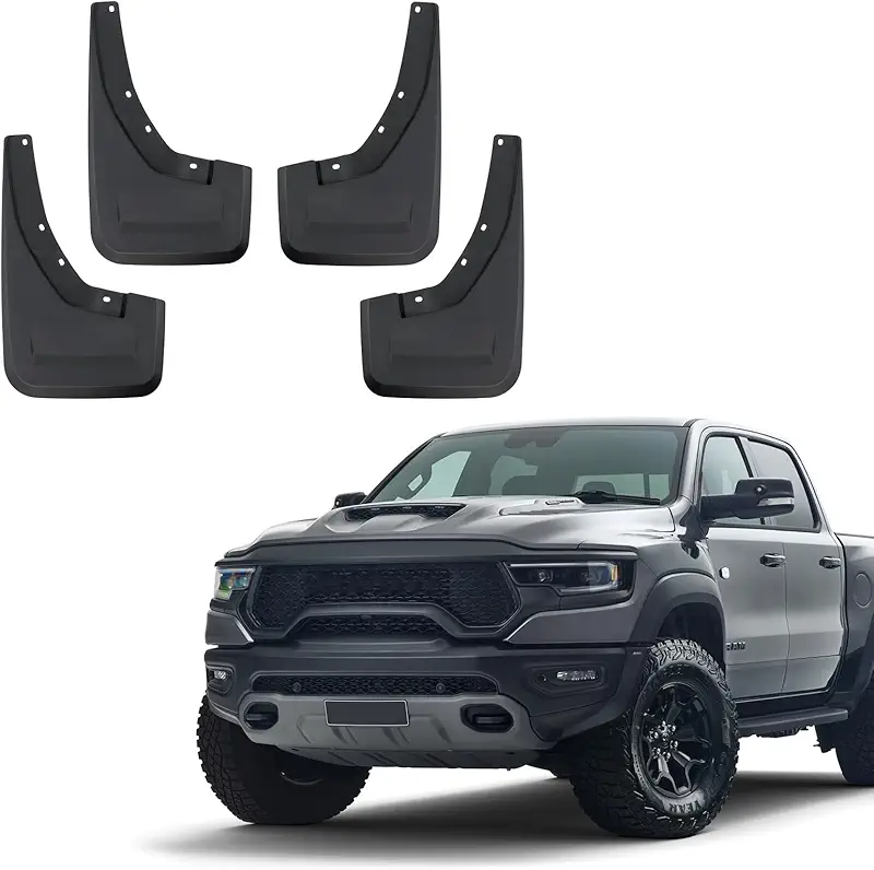LMDLTD Mud Flaps Mud Guards Replacement for 2021-2024 Dodge Ram 1500 TRX