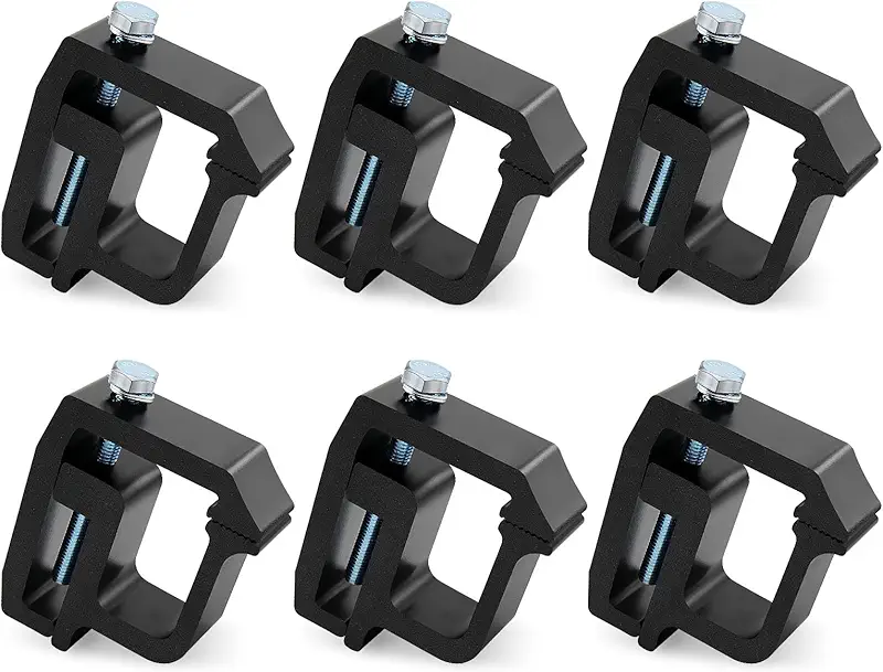 QYMOPAY Truck Cap Mounting Clamps
