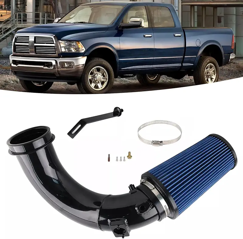 4-Inch Cold Air Intake Kit with Filter Compatible with 2007.5-2012 Dodge Ram 2500/3500 6.7L Cummins Diesel