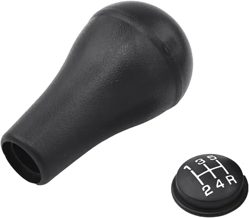 52104174 5-Speed Manual Gear Shift Knob w/Cover Compatible with Dodge Ram 1500