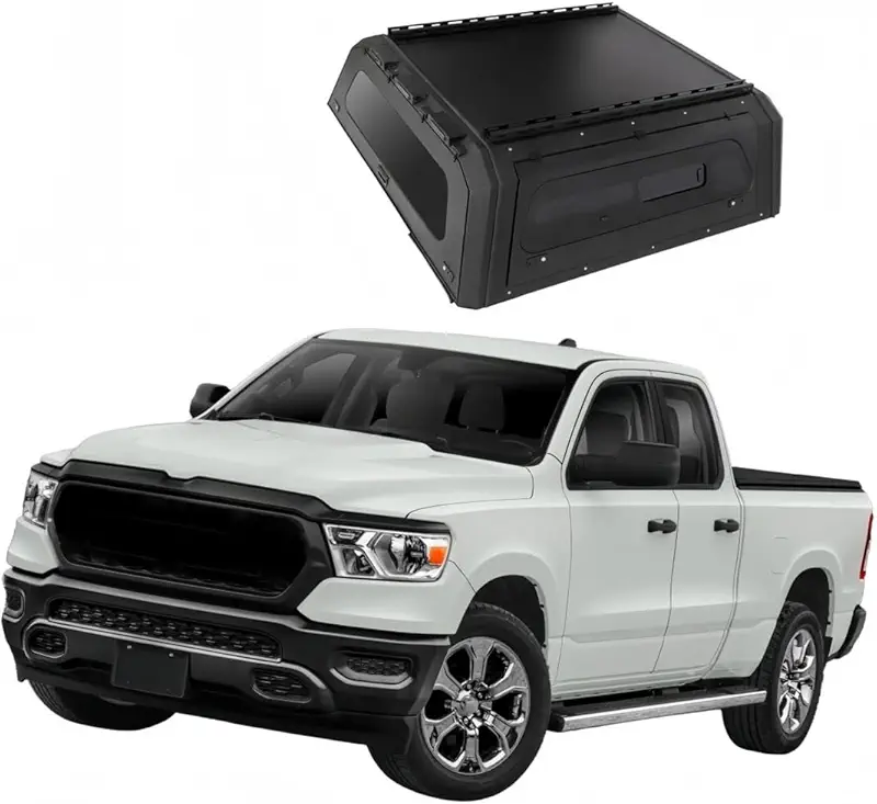 Tailored size hard aluminum canopy