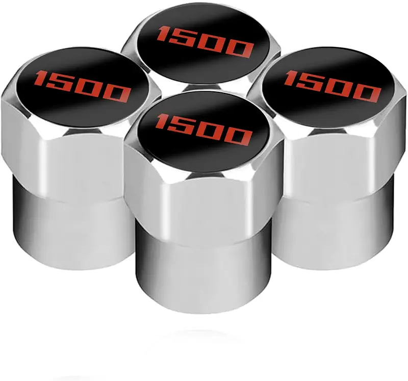 yloylolior Tire Valve stem caps Silver-1500