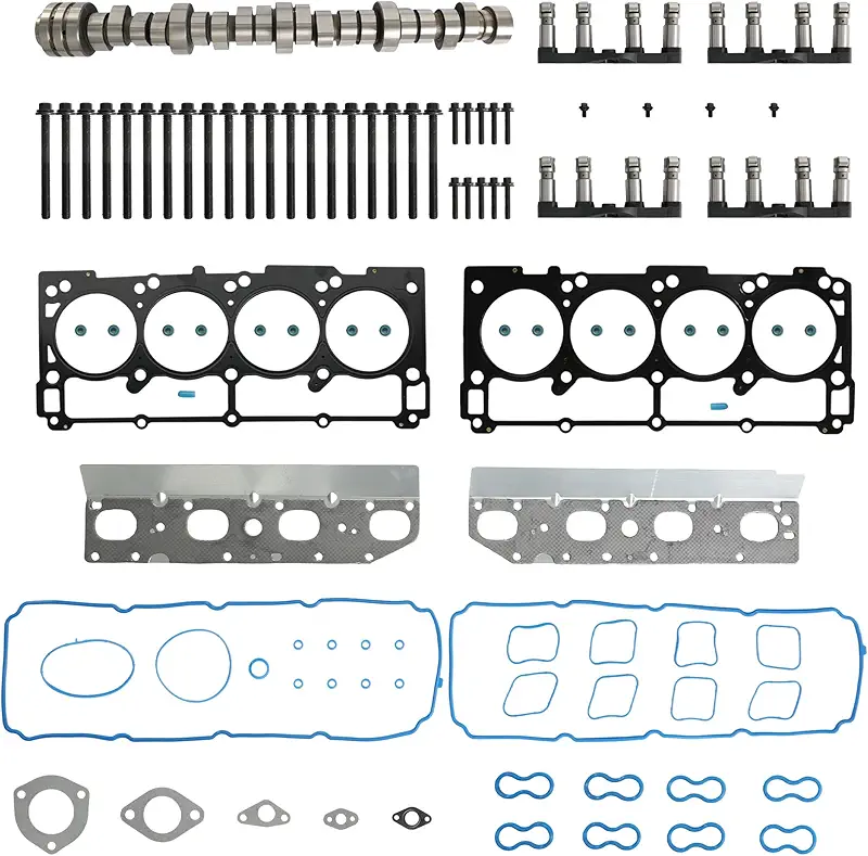 NON MDS HEMI Engine Camshaft Lifter Kit w/Head Gasket Set & Bolts