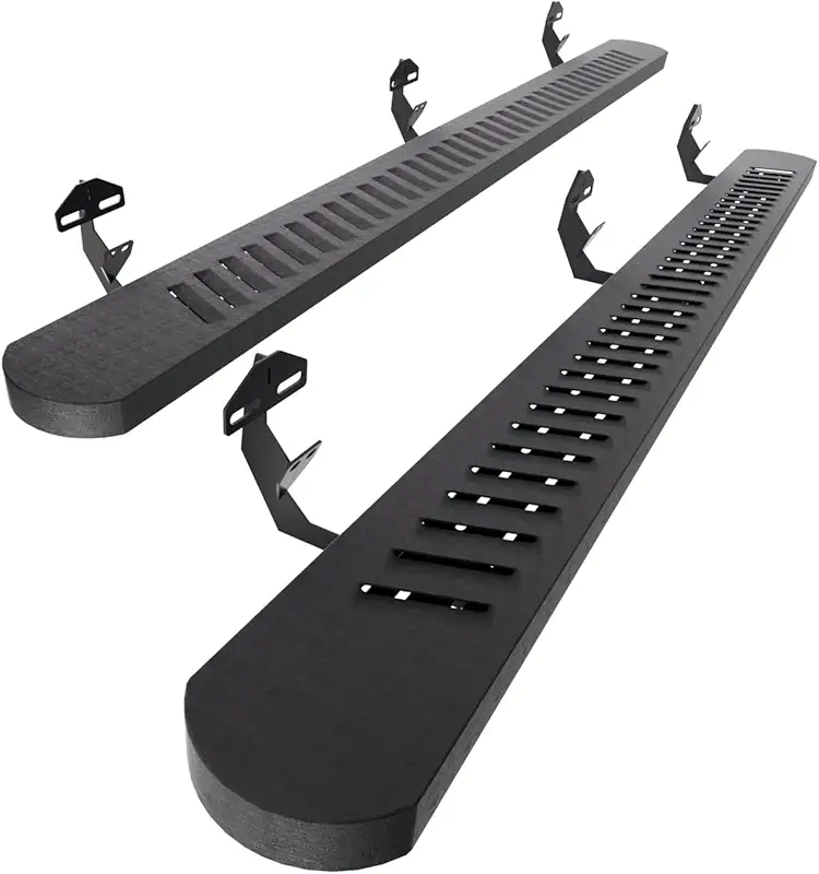 ROADGIVE 6.7" Steel Running Boards for Dodge Ram 1500