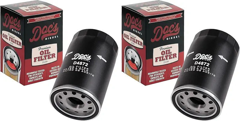 Doc's Diesel Oil Filter D4872 2-Pack
