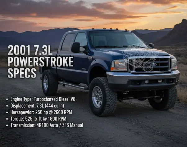 2001 7.3L Powerstroke Specs