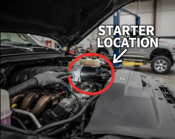 Dodge Ram 1500 Starter Location: The Definitive Guide (by Engine)