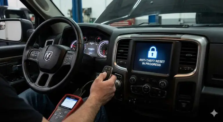 dodge ram anti theft reset