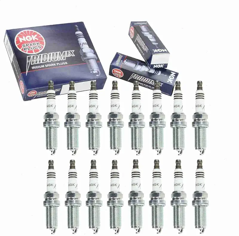 16 pc NGK Iridium IX Spark Plugs compatible with Ram 1500 5.7L V8