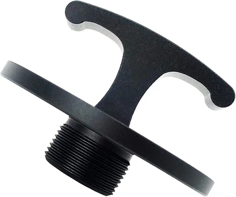 DOCA Aluminum Oil Filter Plug Tool Black