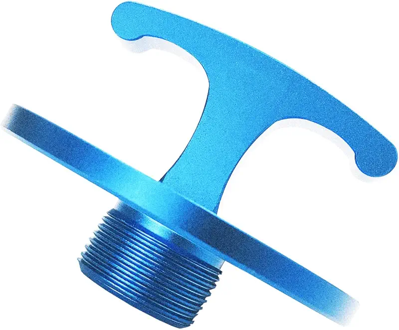 DOCA Aluminum Oil Filter Plug Tool Blue