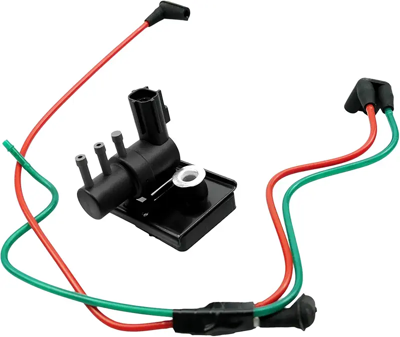 Turbo Emission Vacuum Harness Connection Line and Wastegate Boost Solenoid Fits for Ford F250 F350 F450 F550 Super Duty 1999-2003 7.3L Diesel Powerstroke Engines Replace F81Z-6C673-AA F81Z-9E498-DA