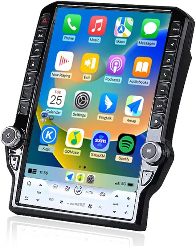 4G 14.5inch Radio for Dodge RAM 1500/2500/3500 2013-2018 Upgrade