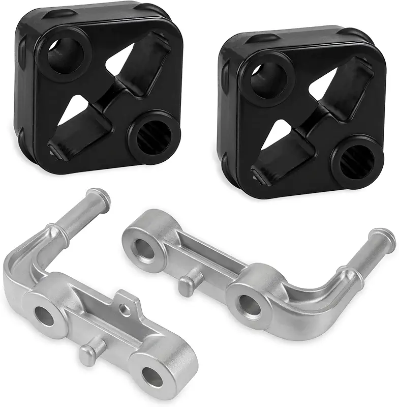 Lazenta Exhaust Bracket Muffler Support Rubber Isolator Hanger Assembly