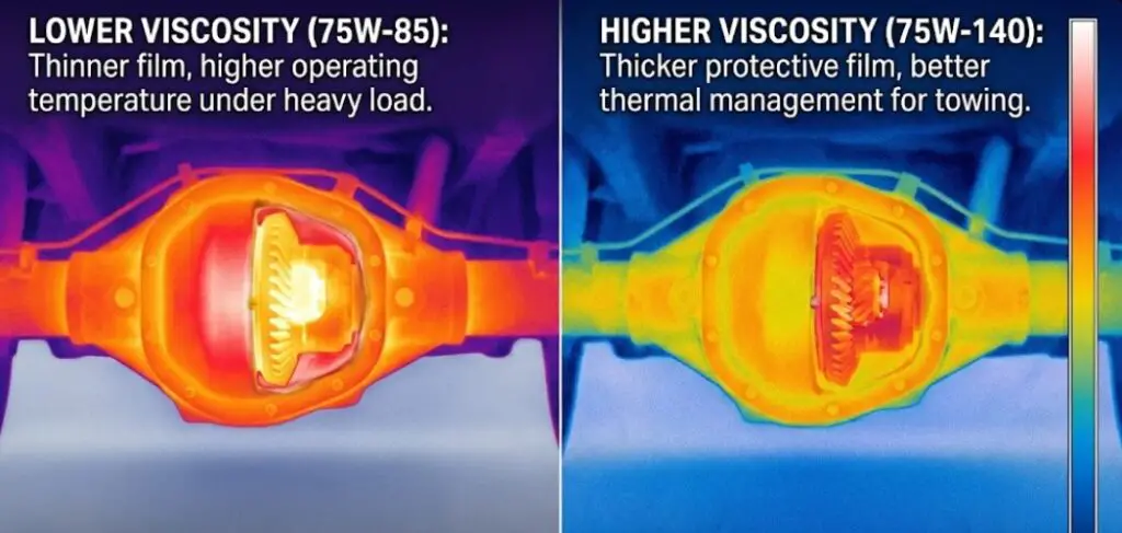 Infrared Comparison of Fluid Viscosity Under Load