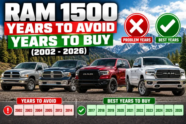 Ram 1500 Years to Avoid and Best Years to Buy (2002-2026)