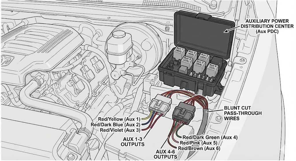 Upfitter Switches & Gen 5 Auxiliary Power