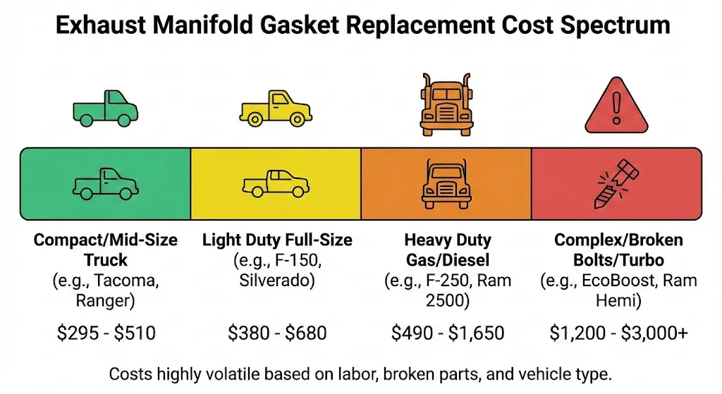cost spectrum across