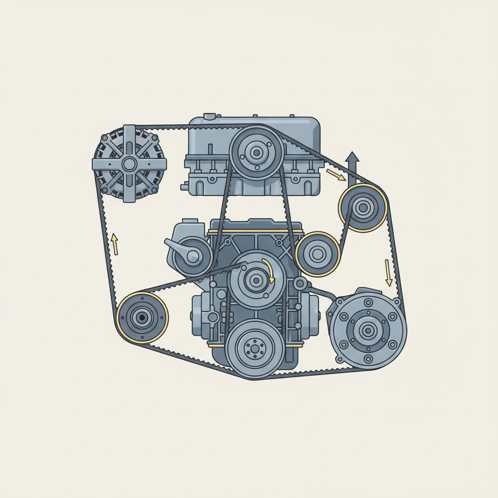 cummins 6.7 belt diagram