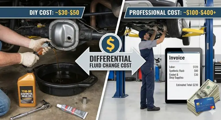 differential fluid change cost