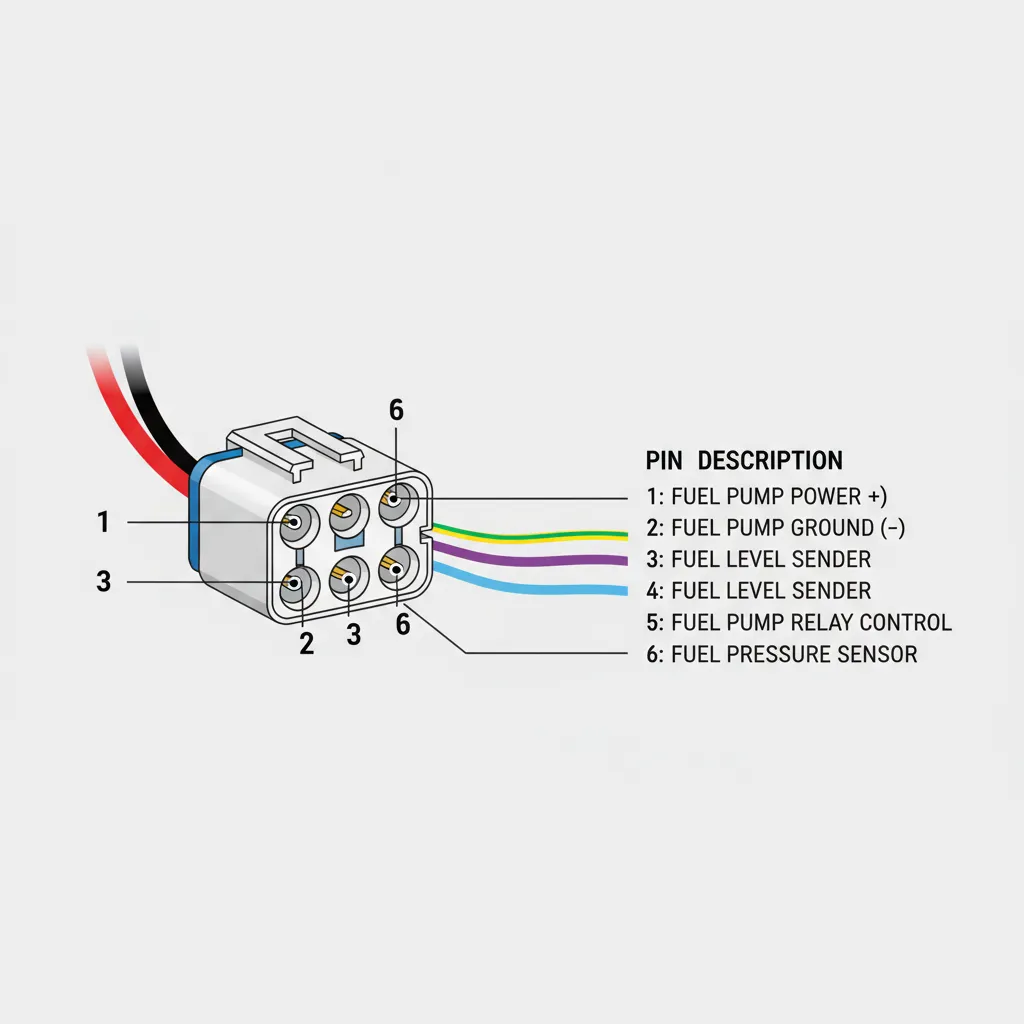 dodge ram 1500 fuel pump connector diagram