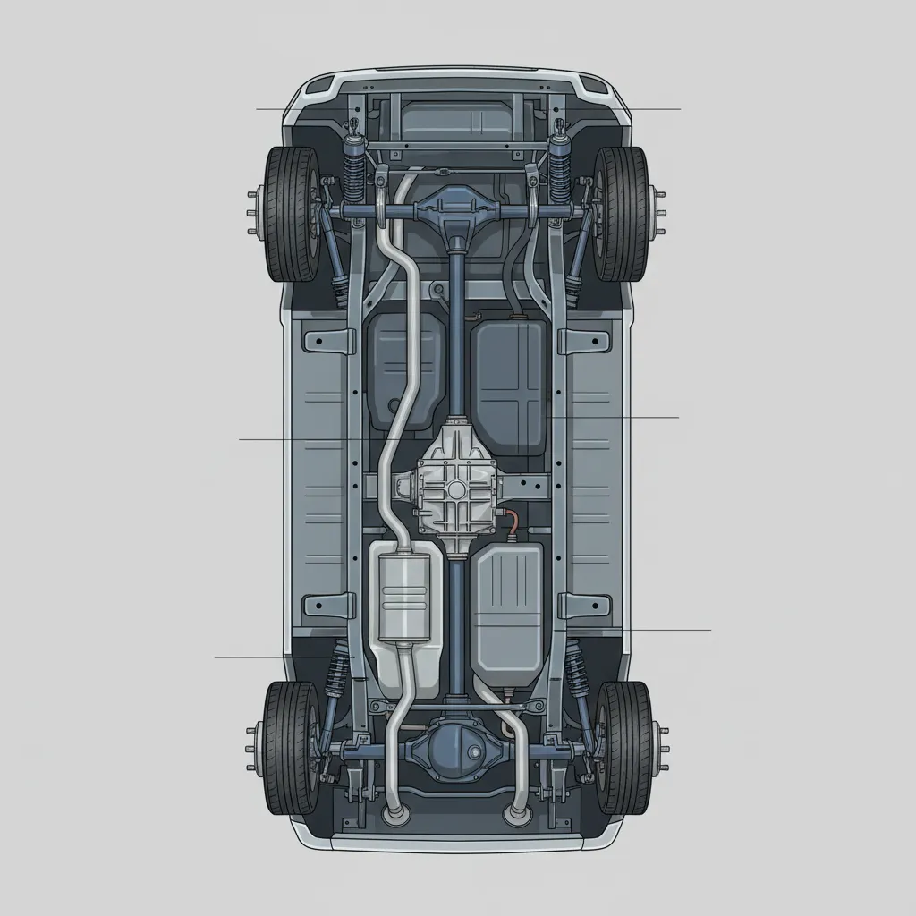 dodge ram 1500 undercarriage diagram