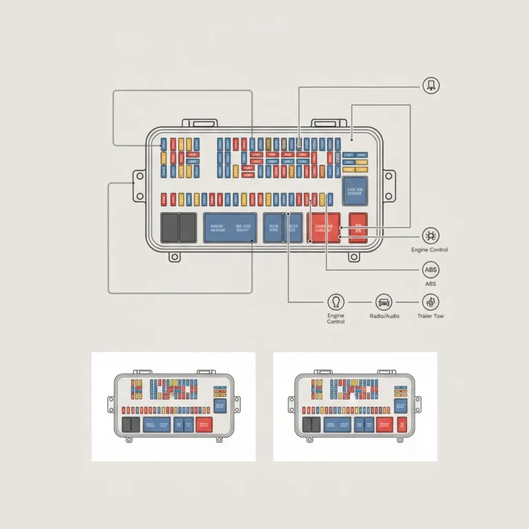 2008 Dodge Ram 1500 Fuse Box Diagram: Locations, Amperage Ratings, And Circuit Maps