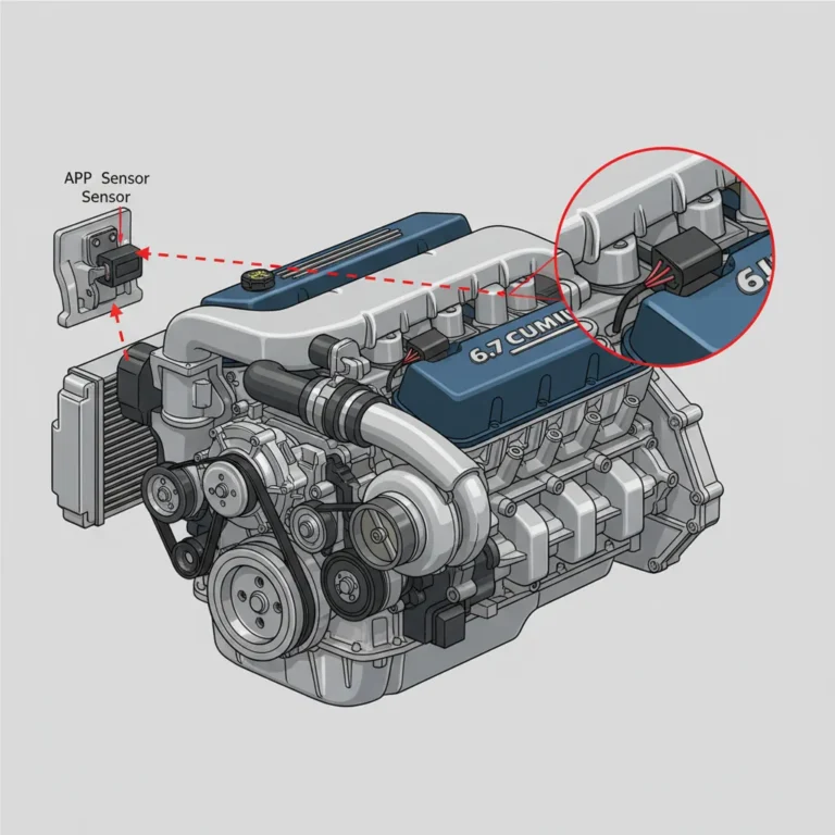 6.7 Cummins Throttle Position Sensor Location And App Sensor Diagnostic Guide