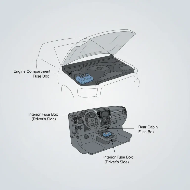 2019 Ram 1500 Fuse Box Diagram: Terminal Locations And Circuit Assignments
