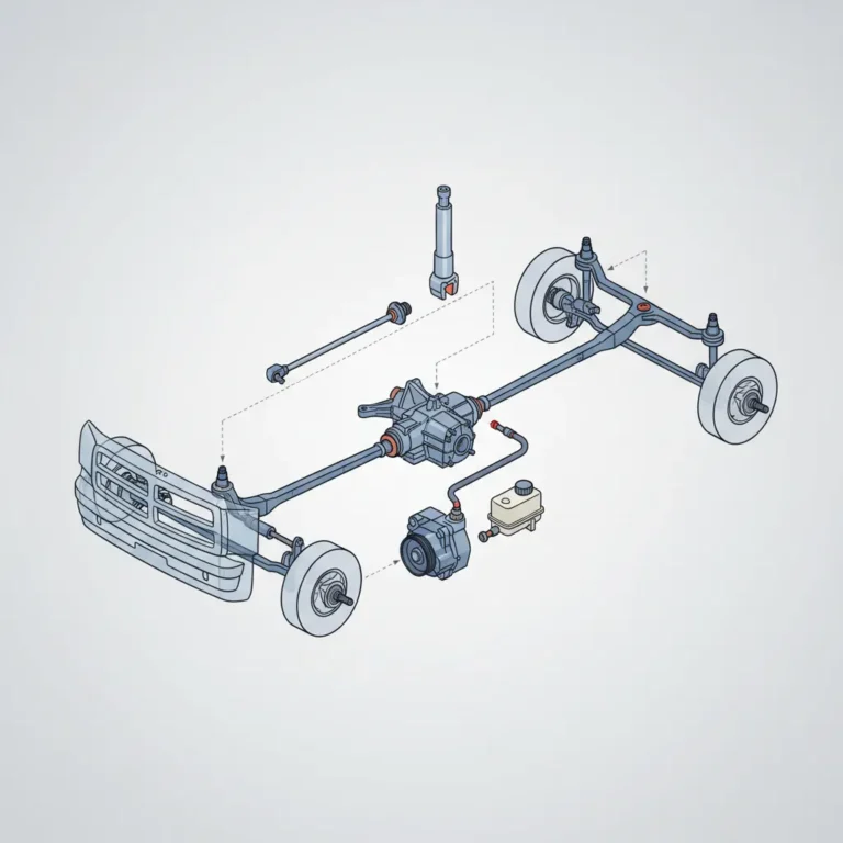 2Nd Gen Dodge Ram Steering Parts Diagram: Component Breakdown And Troubleshooting For 1994-2002 Models
