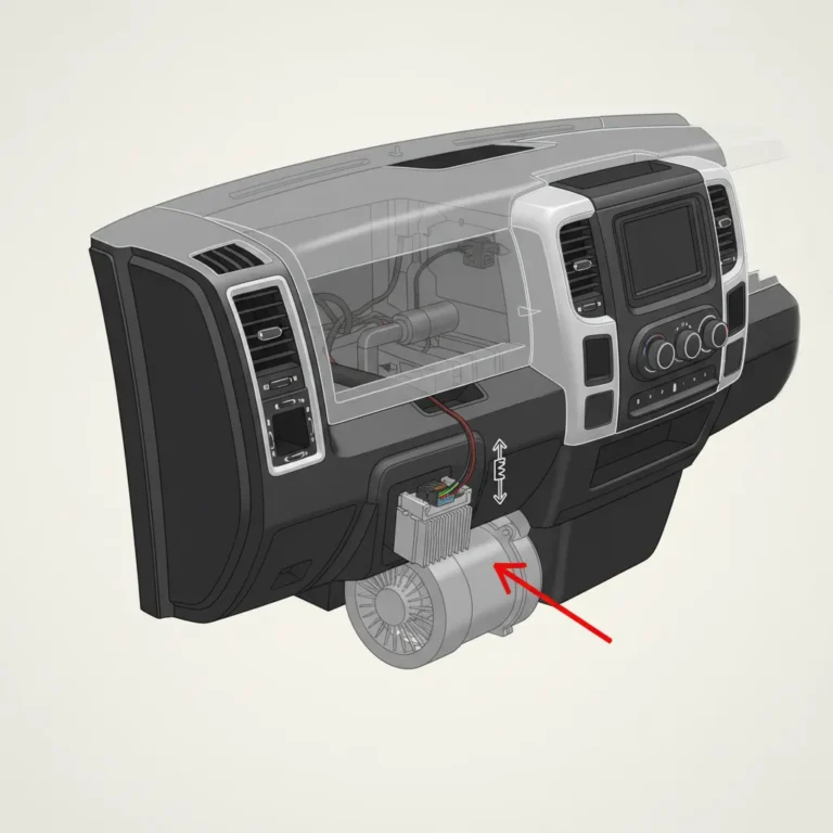 2017 Ram 1500 Blower Motor Resistor Location: Identification And Access Guide