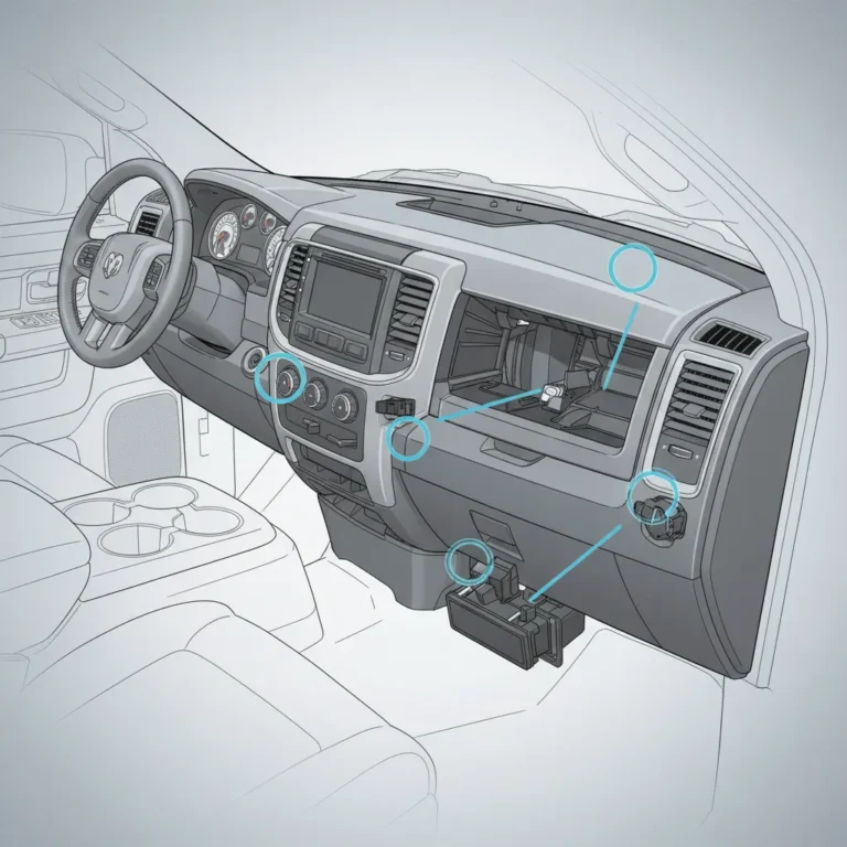 2013 Ram 1500 Blend Door Actuator Location: A Guide To Hvac Temperature Control Repair