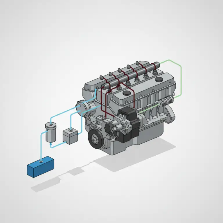 6.7 Cummins Fuel Line Diagram: Understanding HPCR Layout and Component Routing