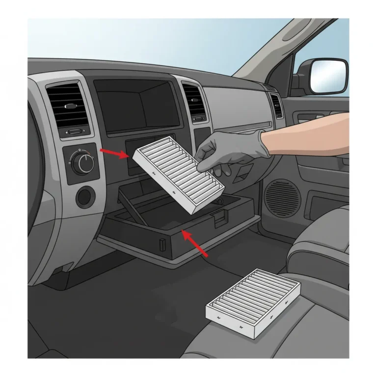 2008 Dodge Ram 1500 Cabin Air Filter Location And Replacement Guide