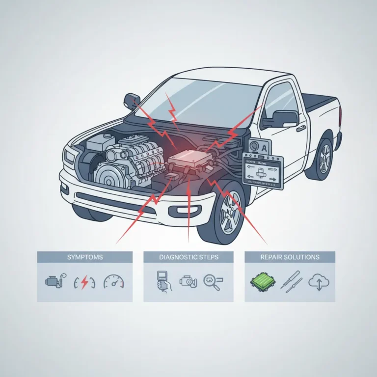 Dodge Ram 1500 Pcm Problems: Symptoms, Diagnostic Steps, And Repair Solutions