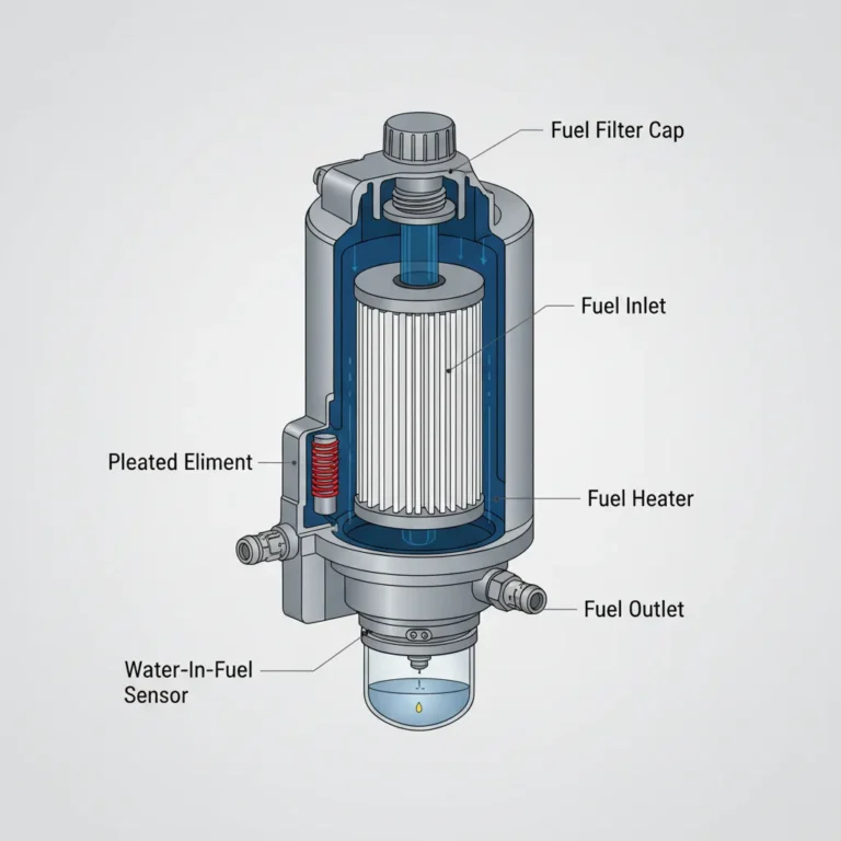 6.7 Cummins Fuel Filter Housing Diagram: Component Identification And Maintenance Guide