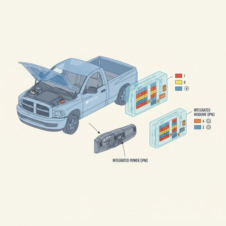 2007 Dodge Ram Fuse Box Diagram: Locations, Amperage Ratings, And Relay Maps