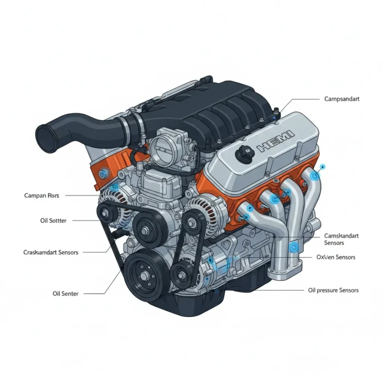 Ram 1500 5.7 Hemi Engine Diagram: Technical Component Guide And Sensor Locations
