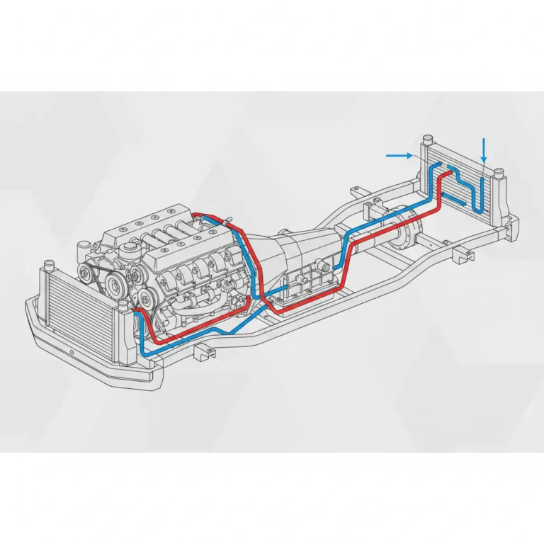 2001 Dodge Ram 2500 Transmission Lines Diagram And Routing Guide For 47Re Systems