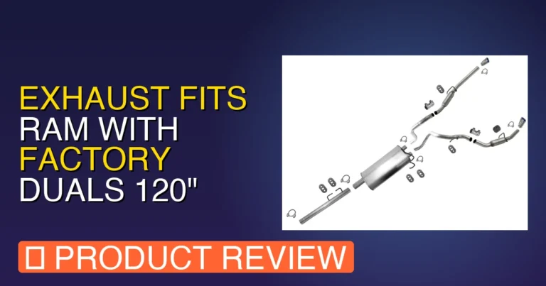 Exhaust for Ram 1500 5.7 Hemi Review: Exhaust Fits Ram With Factory Du