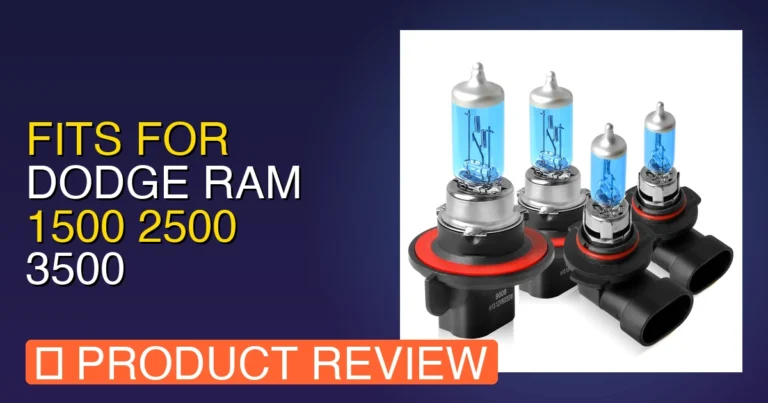 Best 2012 Ram 1500 Headlight Bulb? Fits for DODGE RAM 1500 2500 Review