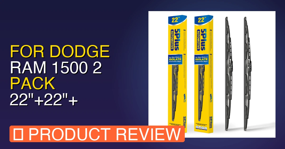 2015 Ram 1500 Wiper Blade Size