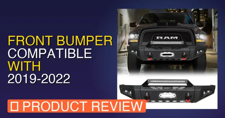 Front Bumper Compatible with 2019: Best RAM 1500 Replacement Review