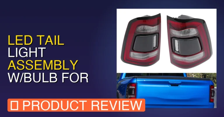 Best 2021 Ram 1500 Tail Light Bulb? LED Tail Light Assembly w/Bulb for