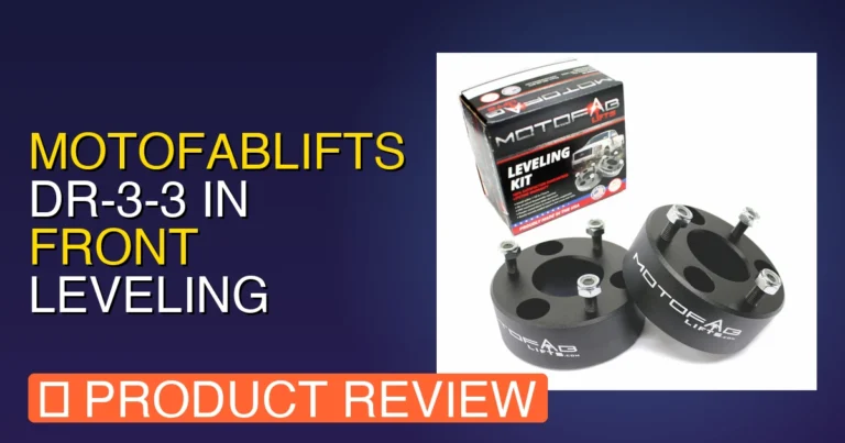 MotoFabLifts DR Review: Is This 3 Inch Leveling Kit Ram 1500 Worth It?