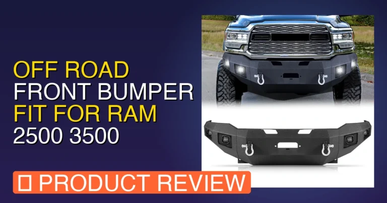 2019 Ram 2500 Front Bumper: Off Road Front Bumper Fit for Honest Revie